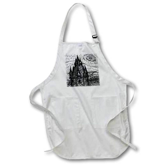 Apron - NIGHT WATCH DYLAN SEIBOLD - MONOCHROME