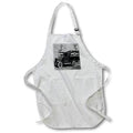 Apron - Vintage Magic Lantern Slide British Home Ambulance Service Circa 1920 Magic Lantern Slides