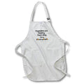 Apron - Humorous Text With Potato Inserts Art - Vegetables