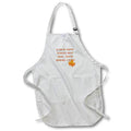 Apron - Word Art With Fall Leaf Art - Halloween