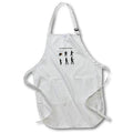 Apron - Evolution of Man And Cellphone Art - Cellphones And Man