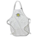 Apron - A Sun With Spring Rays and Text in Middle Spring Has Sprung Art - Sun With Rays