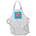 Apron - Red Hibiscus Vector Isolated Botanical Art Vector Art - Hibiscus