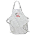 Apron - Image of the words small steps everyday 3dRose- Positive Quotes