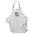 Apron - Hip Hip Hooray With Union Jack Text White Background Vector Art - Jubilee