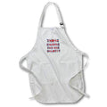 Apron - Three Cheers For Her Majesty With Union Jack Text White Background Vector Art - Jubilee