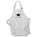 Apron - Image with a text Ph.inished s Sayings Collection about GRADUATION