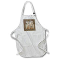 Apron - Aphrodite Crowned By Andreia Sebastion Relief Classical Art Cut Out Vector Art - Aphrodite and Andreia