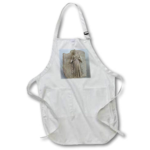 Apron - Hellenistic Goddess Sculpture Aphrodisias Turkiye Photography - Hellenistic Goddess