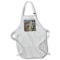 Apron - Mythical Horse Creature Ancient Statue Aphrodisias Cut Out Vector Art - Pegasus And Bellerophon
