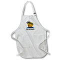 Apron - California Summer Vibes 3dRose - Rosette - Summer