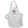 Apron - Miami Beach Vibes Prints 3dRose - Rosette - Travel