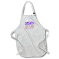 Apron - Start NOW 3dRose - Rosette - Mental Health Awareness