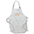Apron - I Love Summer 3dRose - Rosette - Summer