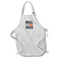 Apron - Excuses Do Not Burn Calories 3dRose - Rosette - Workout