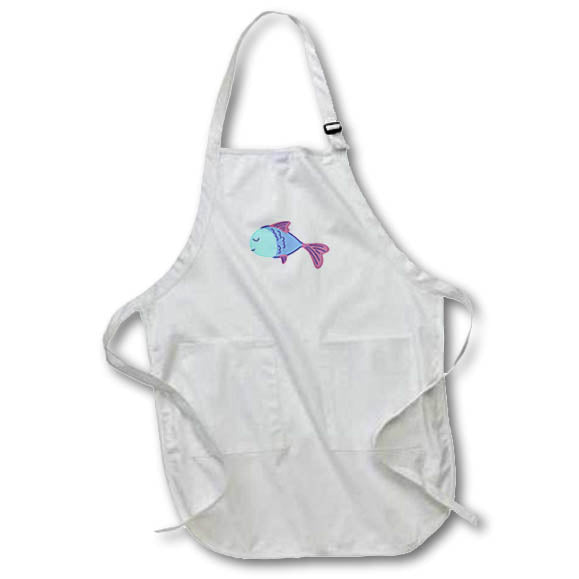 Apron - Image of a fish 3dRose-Sutandre- Animals