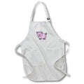 Apron - Image of a pig 3dRose-Sutandre- Animals