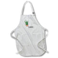 Apron - Image of a plant with a text there s WITTY Collections