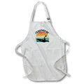Apron - I Would Rather Be Kayaking 3dRose - Rosette - Lake Life