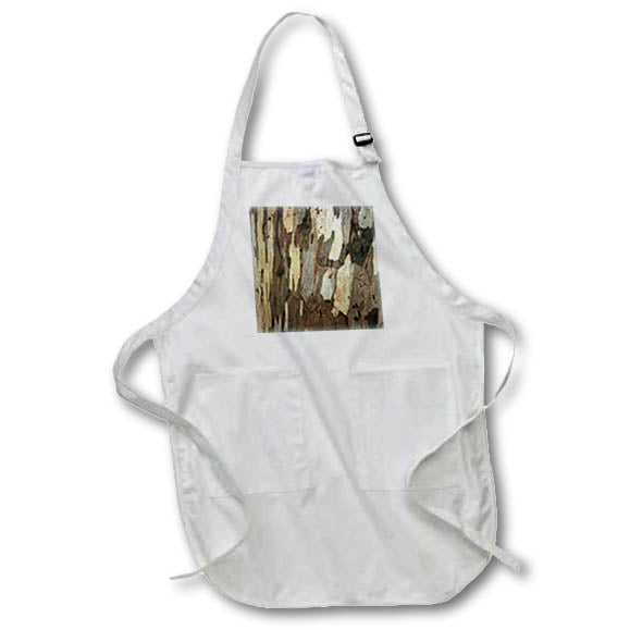 Apron - Eucalyptus Tree Exfoliating Bark Abstract Photograph Abstract Photography - Eucalyptus