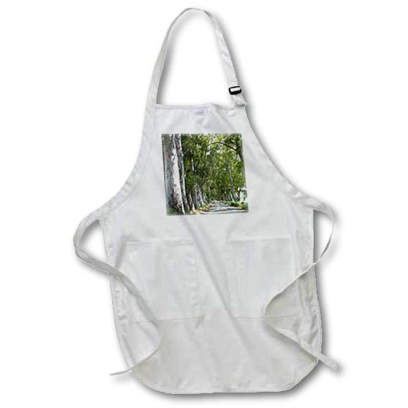 Apron - Eucalyptus Tree Canopy Tunnel Akcapinar Gokova Landscape Photography - Eucalyptus