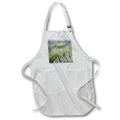 Apron - Lavender Fields Abstract Art Acrylic Art - Lavender Fields