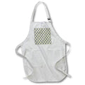 Apron - Swallows In Flight Stylized Silhouette Art Pattern Blue Pattern - Swallows and Swifts