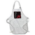 Apron - Hula Dancing Hawaiian Wahine Dancer Dance Steps Basics Red Hibiscus Hawaii