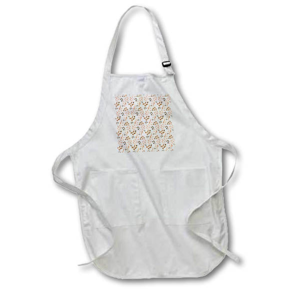 Apron - Pretty Fall Leaves Pattern Fall Autumn Patterns