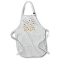 Apron - Pretty Yellow and Green Flowers Pattern Fall Autumn Patterns