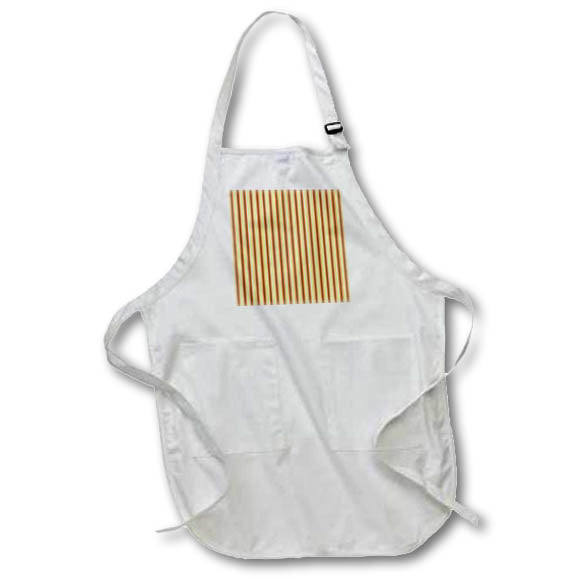 Apron - Cute Fall Colored Stripes Pattern Fall Autumn Patterns