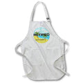 Apron - retired see you at the beach Retirement and Celebration - TEXT