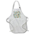 Apron - Golden Retriever and Bones Dog Pattern Designs Dogs