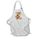 Apron - Pretty Fall Flowers Image Of Copper Monogram Initial Z Fall Autumn Monograms