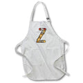 Apron - Cute Fall Patchwork Monogram Initial Z Fall Autumn Monograms