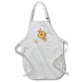 Apron - Pretty Sunflower Monogram Initial A Fall Autumn Monograms