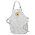 Apron - Pretty Sunflower Monogram Initial T Fall Autumn Monograms
