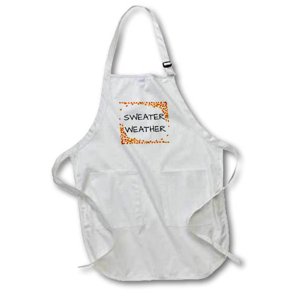 Apron - SWEATER WEATHER Fall TEXT