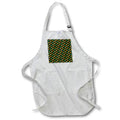 Apron - Cute Green, Orange, and Yellow Stars Pattern St. Patricks Day
