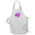 Apron - Cute Hearts Hand Drawn Pink Romantic Doodle Vector Art - Heart Doodle