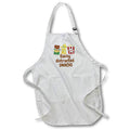 Apron - Image of Chips with Funny Text 3dRose Mary Aikeen-Funny Text