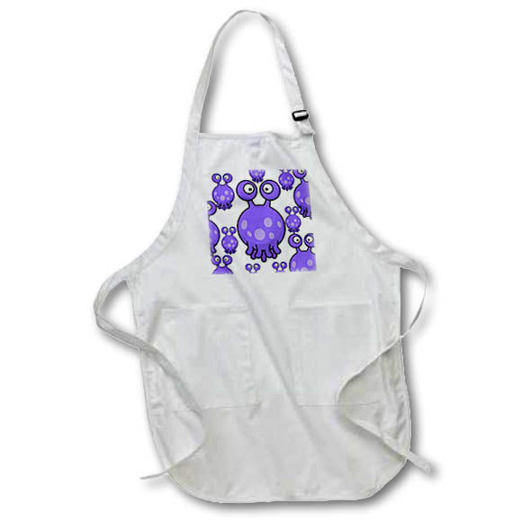 Apron - Image of Aliens 3dRose Mary Aikeen-Alien Print
