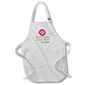 Apron - Paw Print with Text 3dRose Mary Aikeen-Dog Quotes