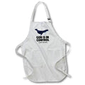 Apron - God Is In Control Ask Jonah Christian Library Prints 3dRose - Rosette - Christian Library