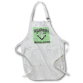 Apron - Weapons Of Math Instruction Fun Algebra Pun Green Vector Art - Math Humour