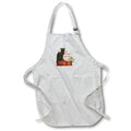 Apron - Le Chat Noir De Saint David De Rodolphe Salis Vector Art - St Davids Day Greeting