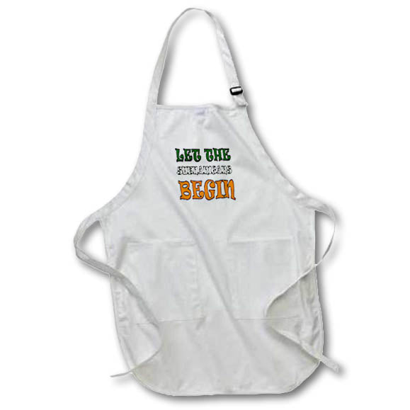 Apron - Let The Shenanigans Begin St Paddys Day Vector Art - St Patricks Day Ireland