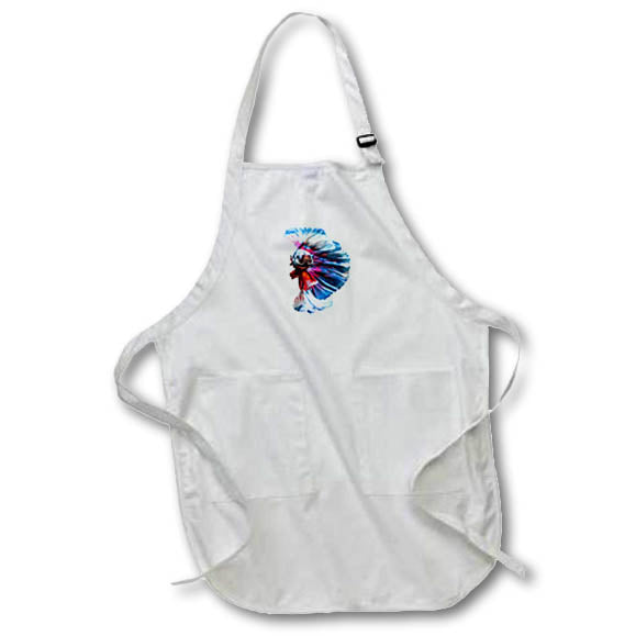 Apron - Magnificent Betta Splendens Vector Art - Betta Fish