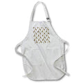 Apron - Chic Giraffes On A White Background Pattern Patterns