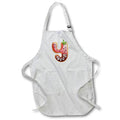 Apron - Strawberry Image Of Cookie Monogram Initial Y Monogram